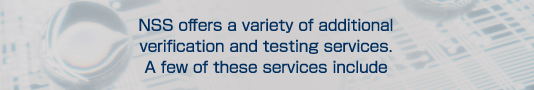 Testing and Verification Services 